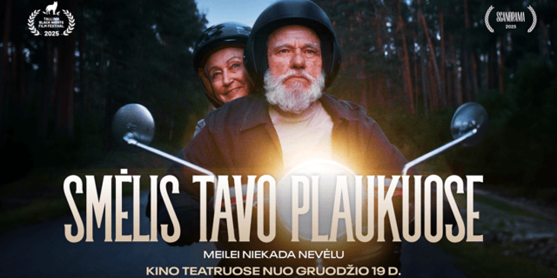 Kino filmas SMĖLIS TAVO PLAUKUOSE (N-13)