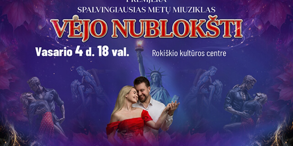 Miuziklas VĖJO NUBLOKŠTI